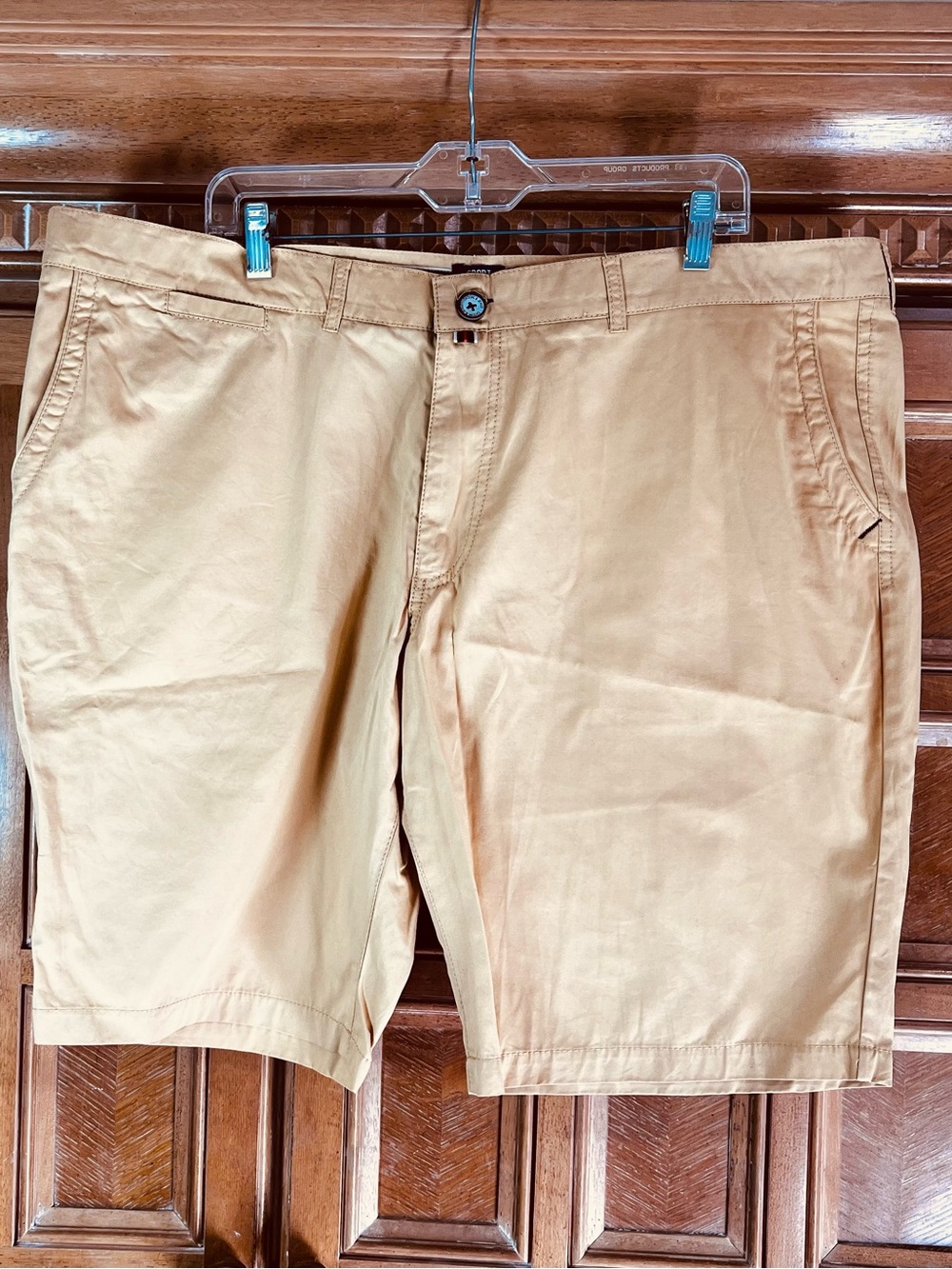 Sport 2000 Madrid Men’s Shorts Size 58 Yellow Bermuda Golf Casual Made in Spain
